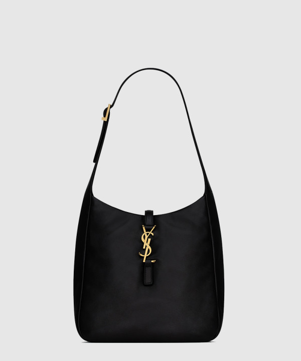 생로랑 패딩 처리된 램스킨 소재의 유연한 LE 5 A 7 스몰백 763480