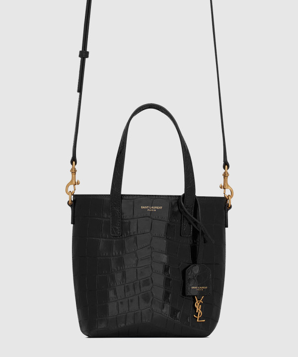 생로랑 크로커 미니 토트백 712367