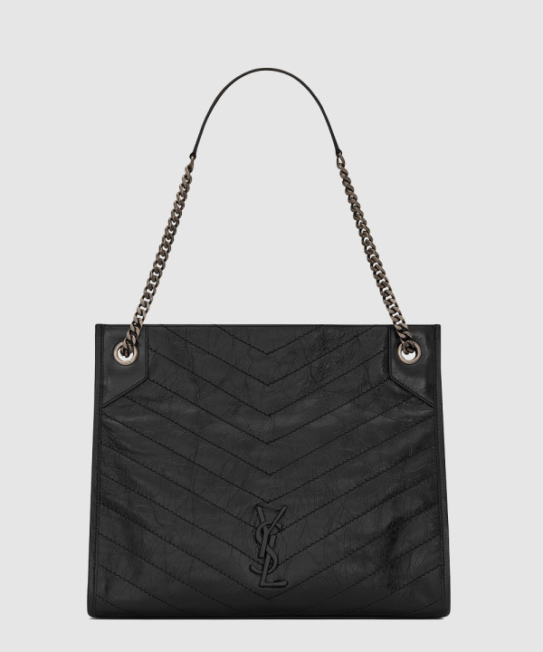 생로랑 빈티지 가죽 소재 NIKI 쇼핑백 577999