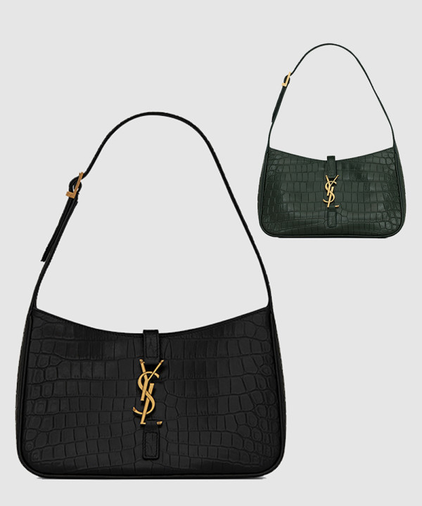 생로랑 LE 5 A 7 호보백 크로커 657228