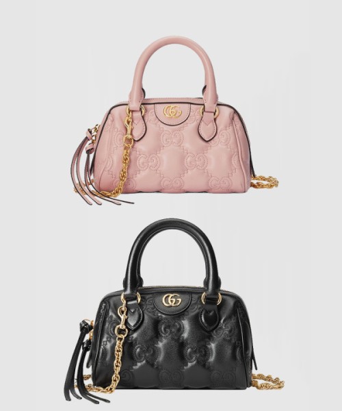 구찌 GG 마몽 마틀라세 미니 토트백 702251