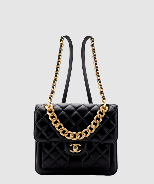 샤넬 23S 클래식 캐비어 백팩 AS4031