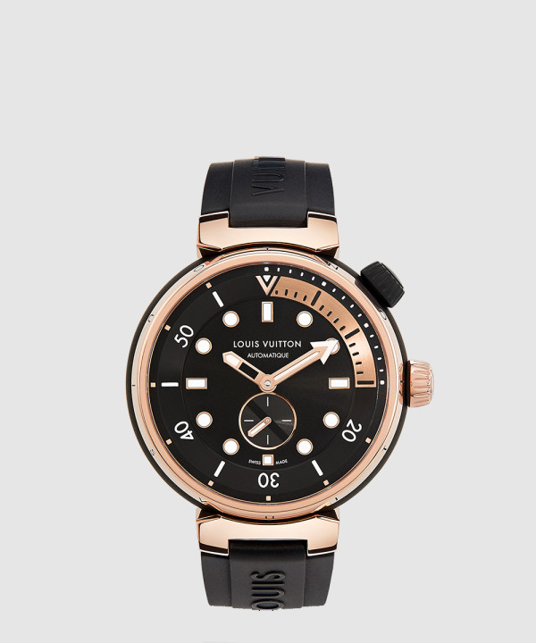 루이비통 땅부르 스트리트 다이버 오토매틱 44 QA123A