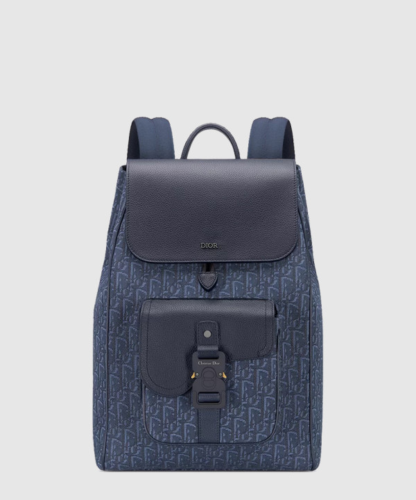 디올 Saddle 플랩 백팩 1ADBA