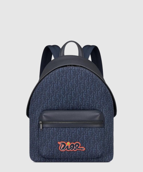 디올 Rider 2.0 DIOR AND KAWS 지퍼 백팩 1ESBA
