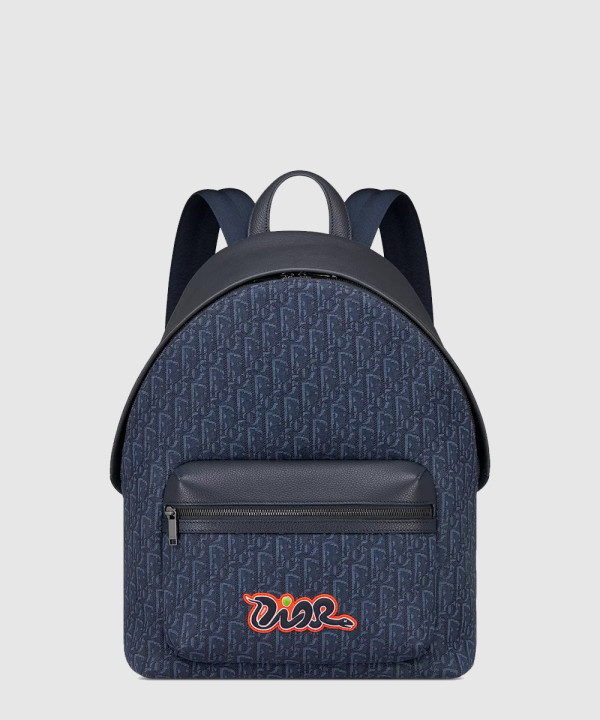 디올 Rider 2.0 DIOR AND KAWS 지퍼 백팩 1ESBA