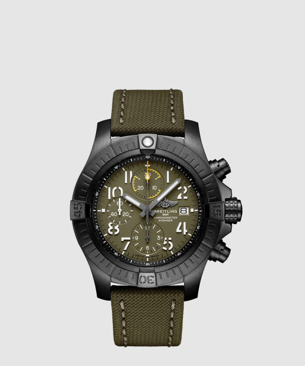 브라이틀링 어벤저 크로노그래프 45 나이트 미션 V1331710