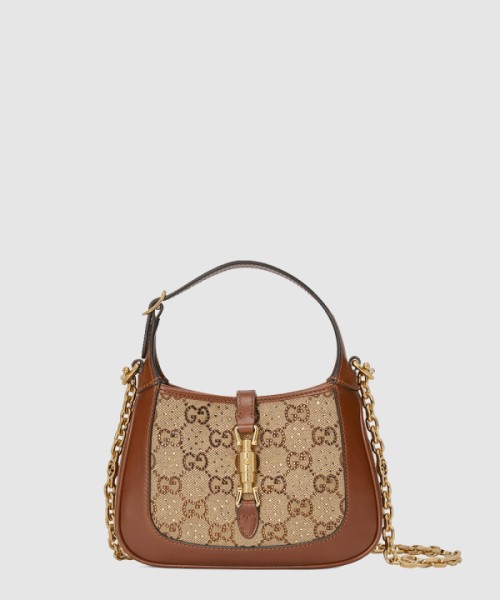 재키 1961 GG 시퀸 미니백 675799