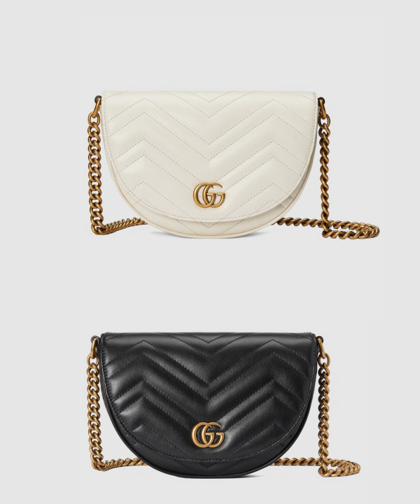 구찌 GG 마몽 마틀라세 체인 미니백 746431