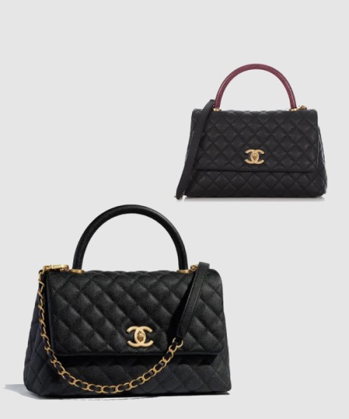 샤넬 코코핸들 미듐 A92991