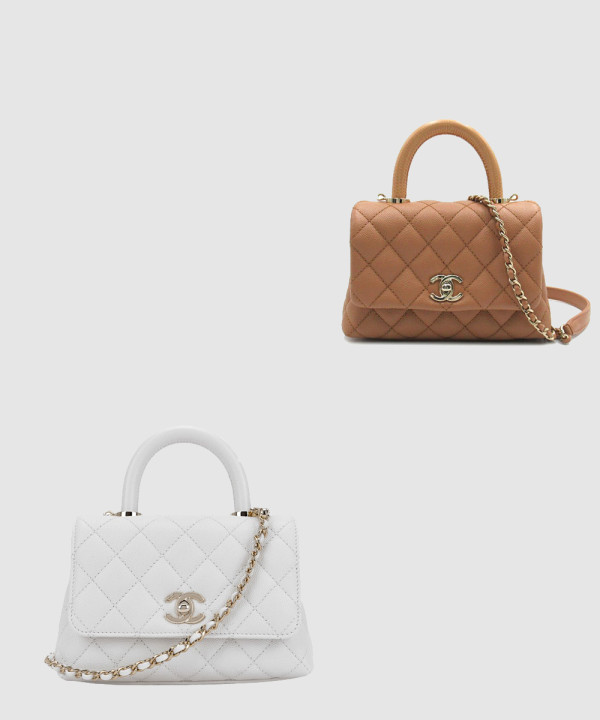 샤넬 코코핸들 미니 인기색상 AS2215