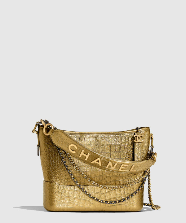 샤넬 가브리엘 호보백 크로커 미듐 AS0866