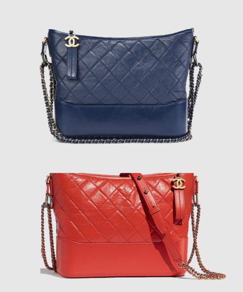 샤넬 가브리엘 호보백 미듐 원톤 A93824