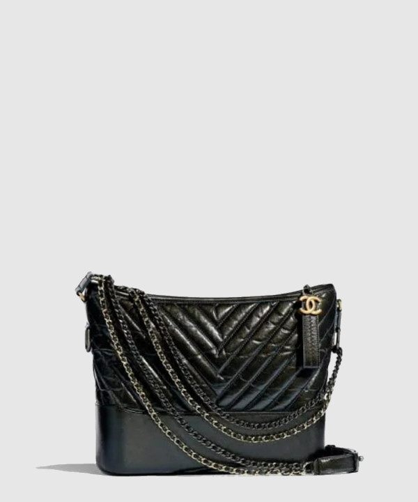 샤넬 쉐브론 가브리엘 호보백 미듐 A93824