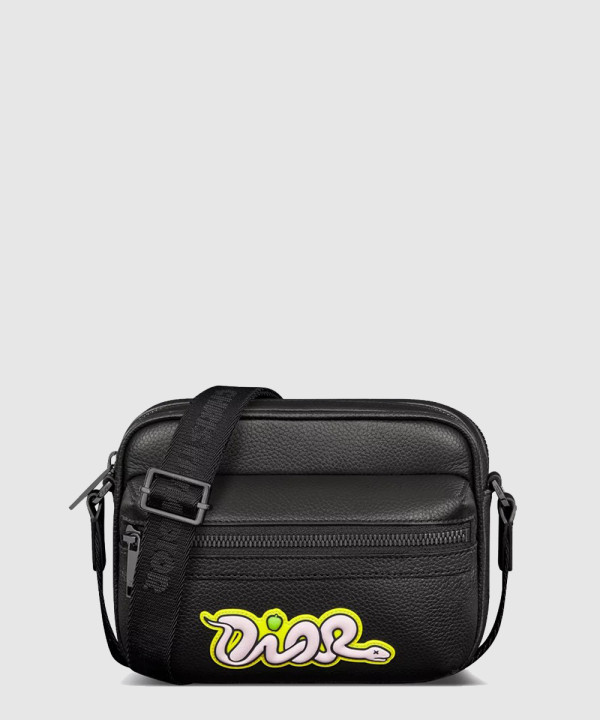 디올 Rider 2.0 DIOR AND KAWS 미니 지퍼 메신저백 2ESWS