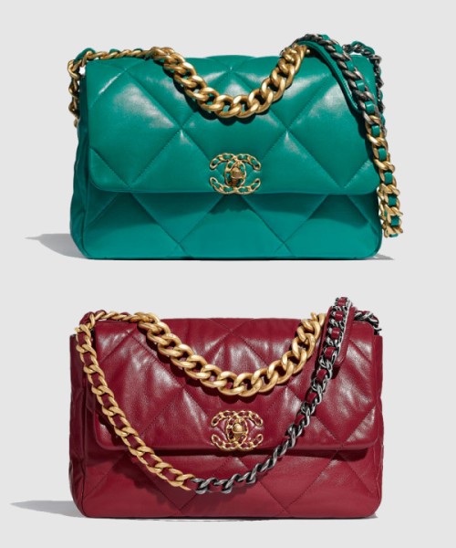 샤넬 19백 라지 인기색상 AS1161