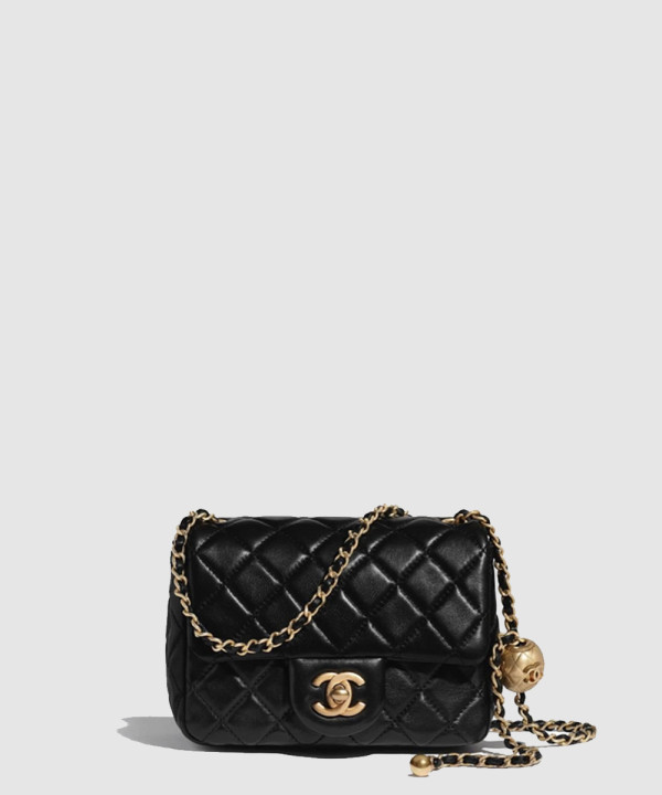 샤넬 클래식 골드볼 쁘띠삭 AS1786