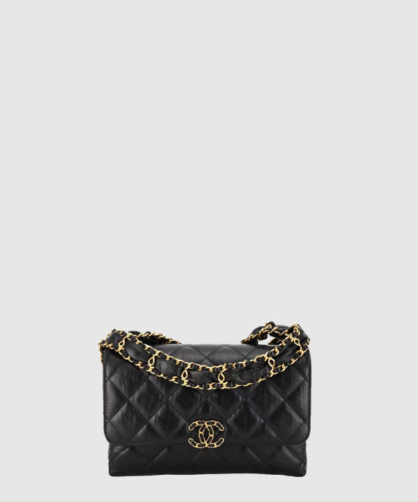 샤넬 체인 더블 포켓 플랩백 AP3572