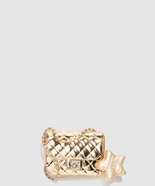 샤넬 메탈 플랩 미니백 AS4647