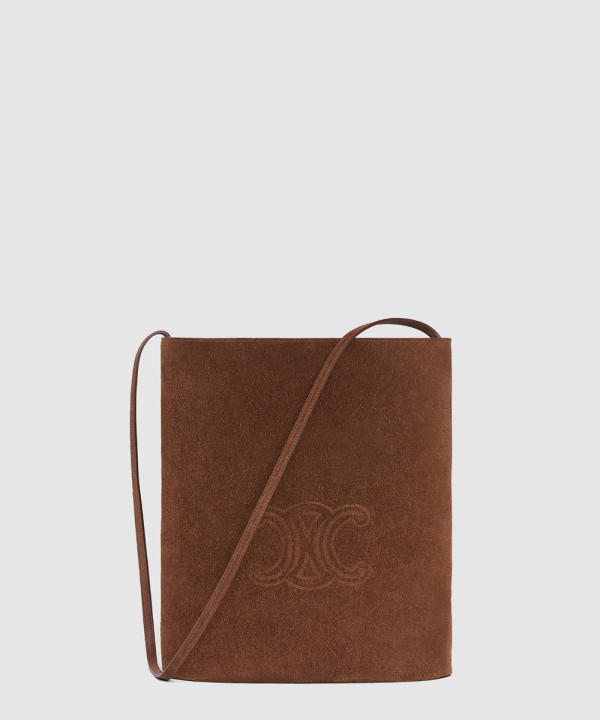 셀린느 버킷 트리옹프 엠보싱 스웨이드 카프스킨 194953