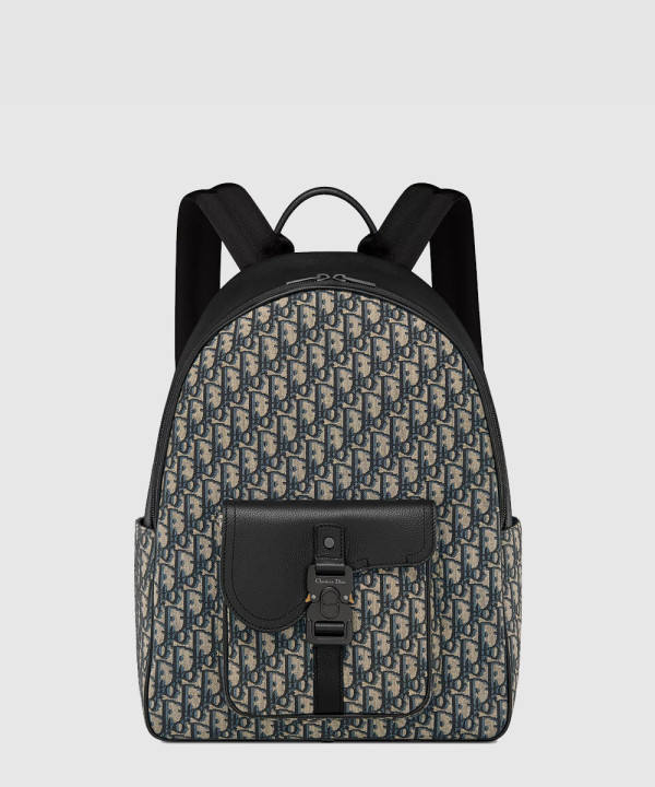 디올 Saddle 지퍼 백팩 1ADBA