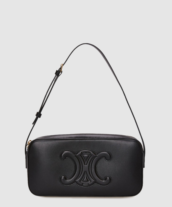 셀린느 트리오페 스무스 레더 카메라백 199183