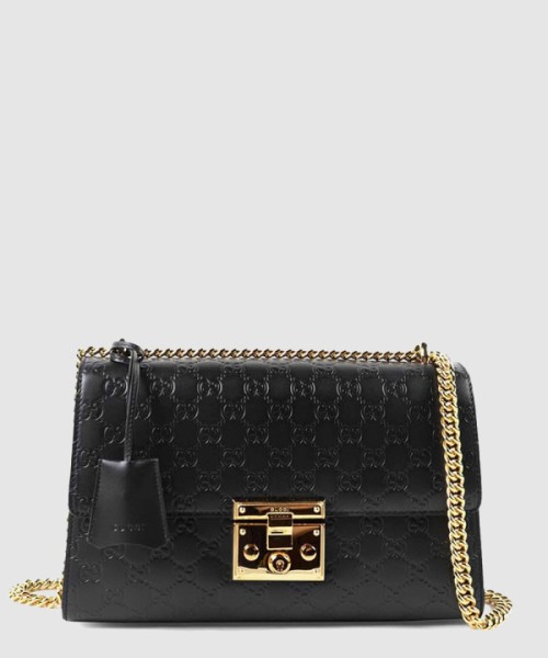 구찌 GG 수프림 패들락 숄더백 409486