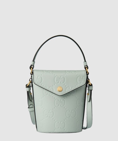 구찌 GG 엠보싱 버킷백 772795