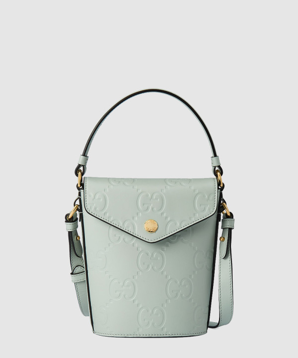 구찌 GG 엠보싱 버킷백 772795