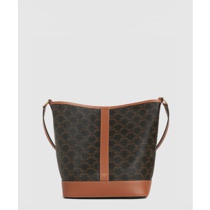 셀린느 트리오페 버킷백 미듐 191132