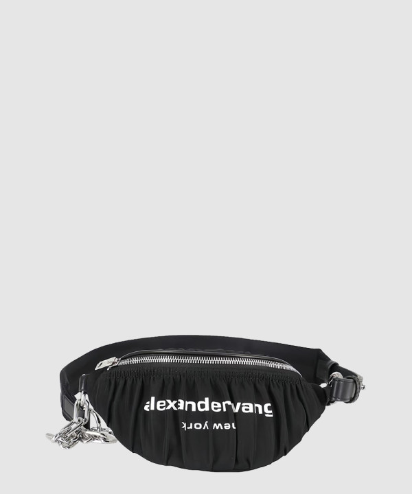 알렉산더왕 주름 체인 힙색 20121F