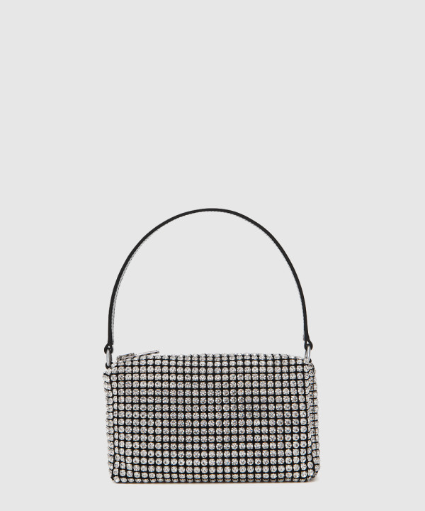 알렉산더왕 에어리스 라인스톤 메시 파우치 2019P0