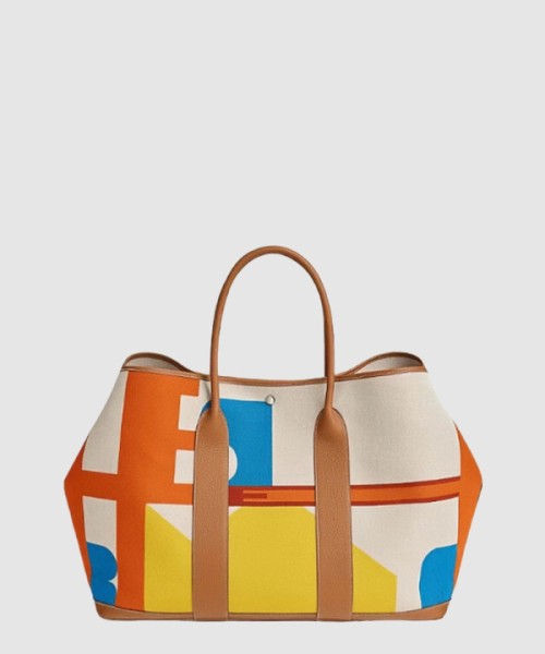 에르메스 캔버스 토트백