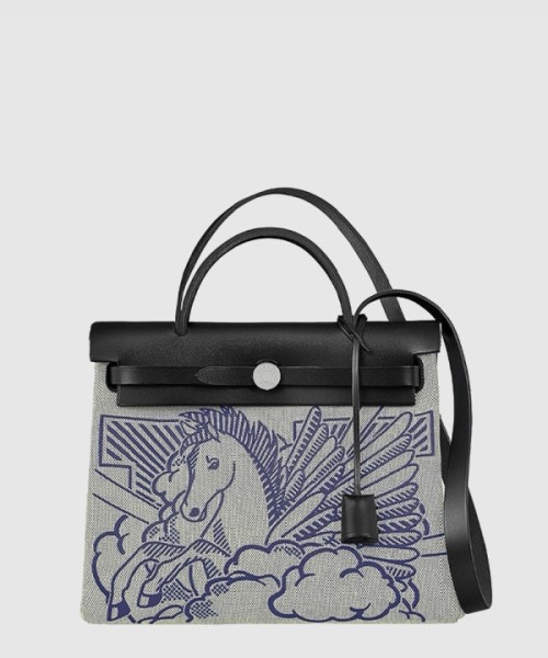 에르메스 캔버스 토트 크로스백