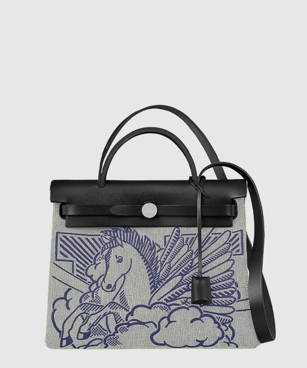 에르메스 캔버스 토트 크로스백