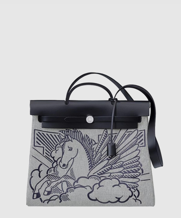 에르메스 캔버스 토트 크로스백