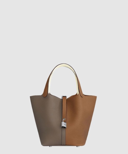 에르메스 투 배색 토트백