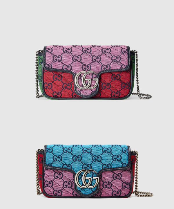 구찌 GG 마몽 멀티컬러 수퍼 미니백 476433