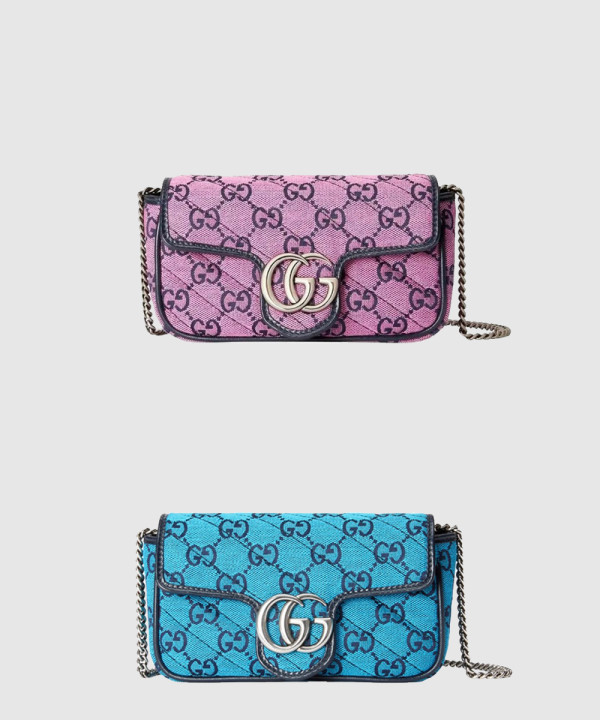 구찌 GG 마몽 멀티컬러 수퍼 미니백 476433