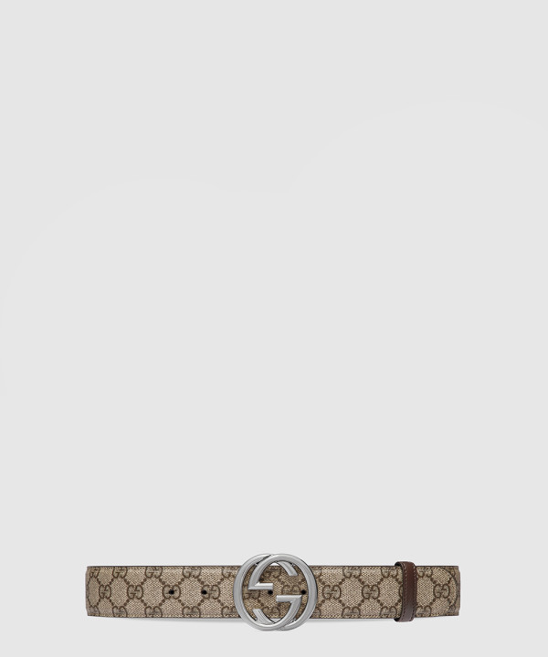 구찌 인터로킹 G 버클 벨트 774153