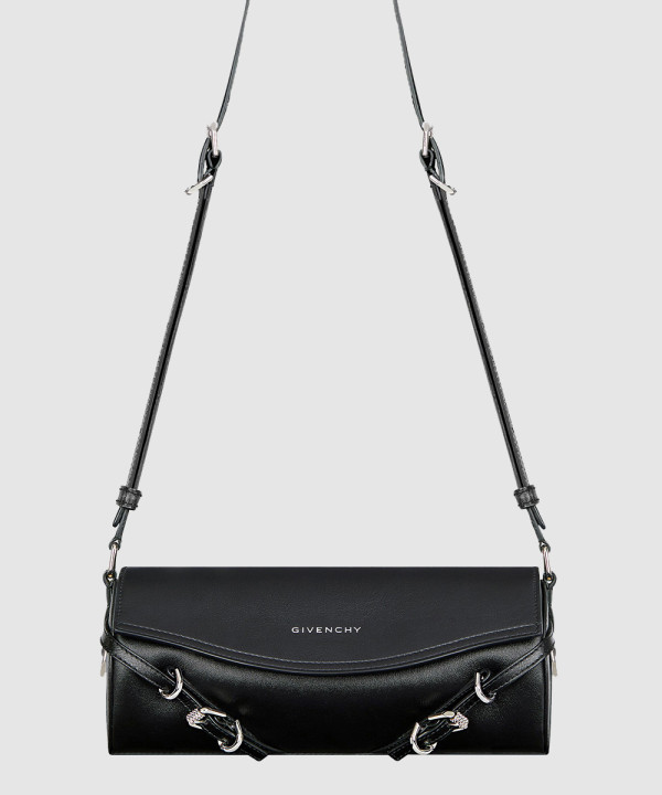 지방시 부아유 그레인 가죽 롤러백