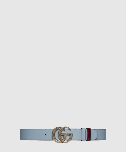 구찌 GG 마몽 리버서블 와이드 벨트 659416