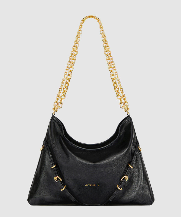 지방시 Voyou Chain 가죽 미디엄백