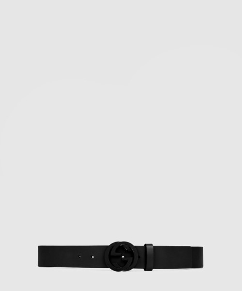 구찌 인터로킹 G 버클 벨트 368186