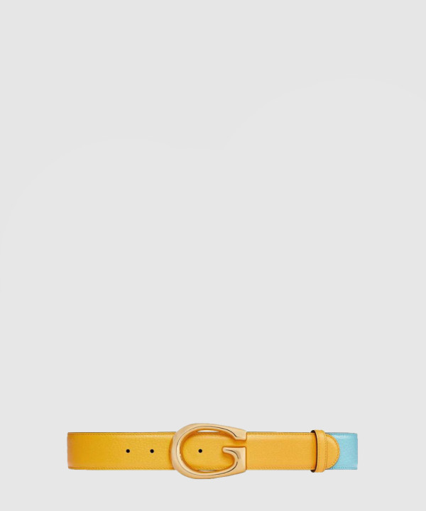 구찌 와이드 벨트 709954