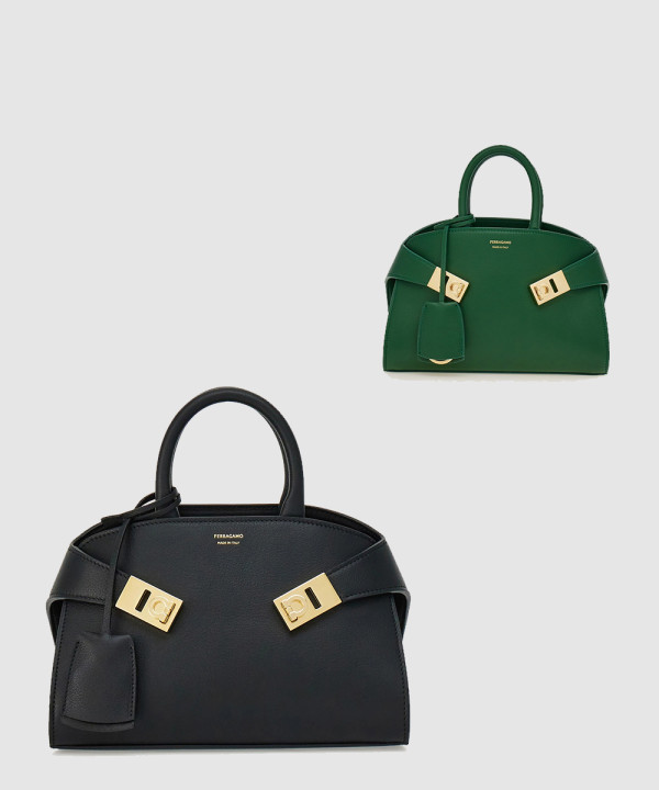 페레가모 허그 핸드백 (XS) 215975