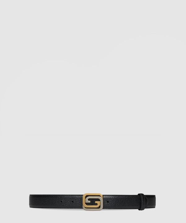 구찌 스퀘어드 인터로킹 G 리버서블 벨트 715603