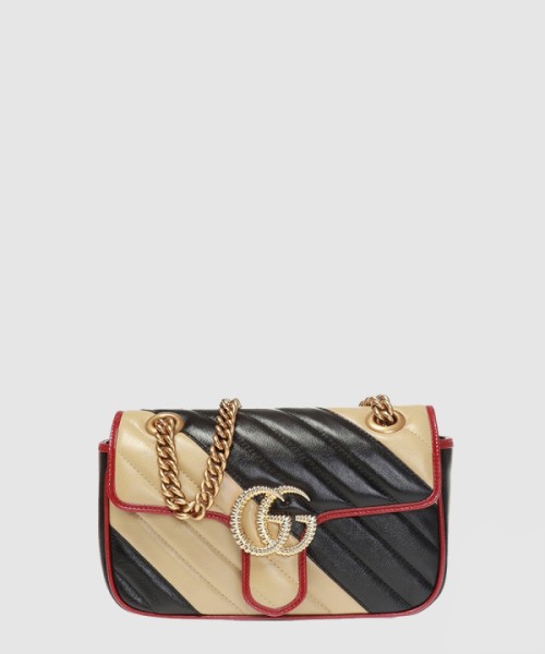 구찌 GG 마몬트 스몰 마틀라세 숄더백 443497