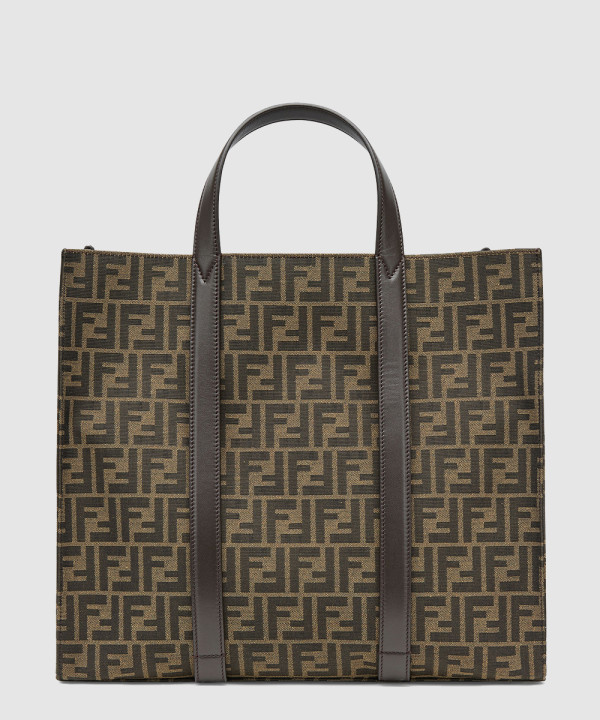 펜디 FF 자카드 쇼퍼 7VA390