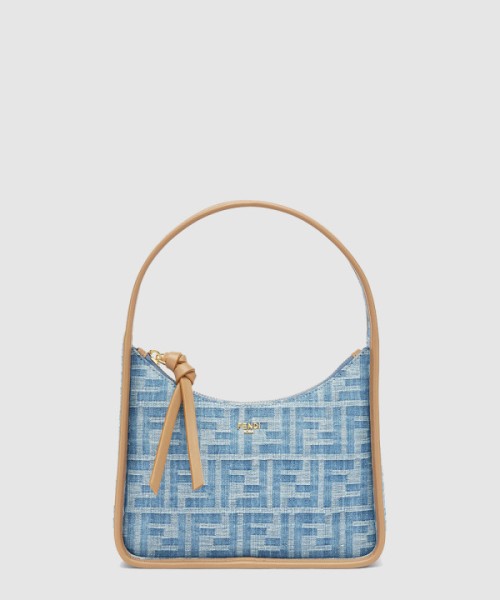 펜디 데님패브릭 미니백